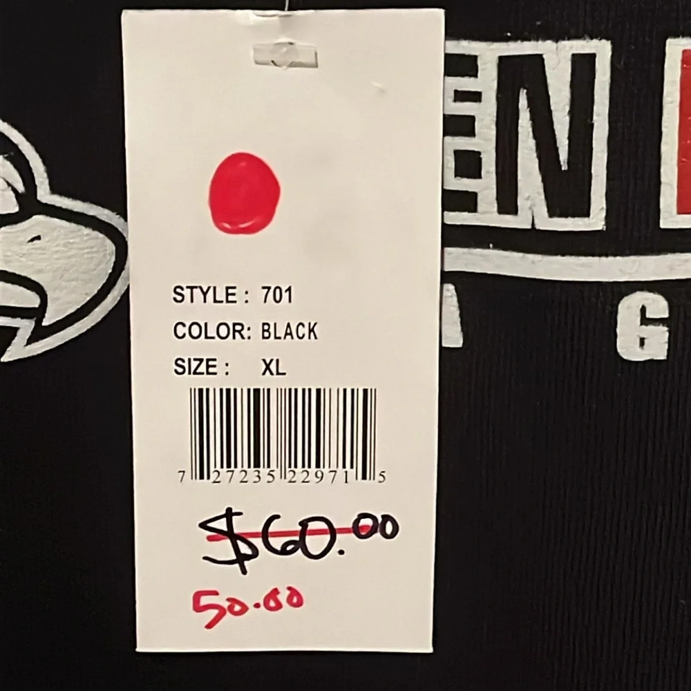 Pennant Black Hoodie w/ EP Eagles Logo - Picture 4 of 4